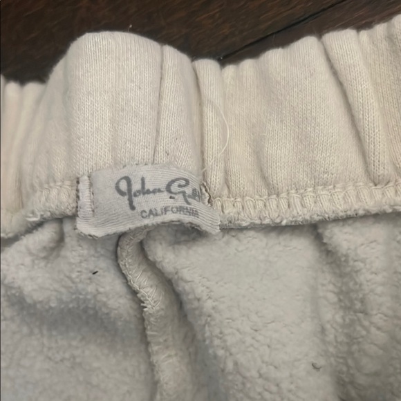 Brandy Melville Cream Sweatpants - Picture 2 of 2